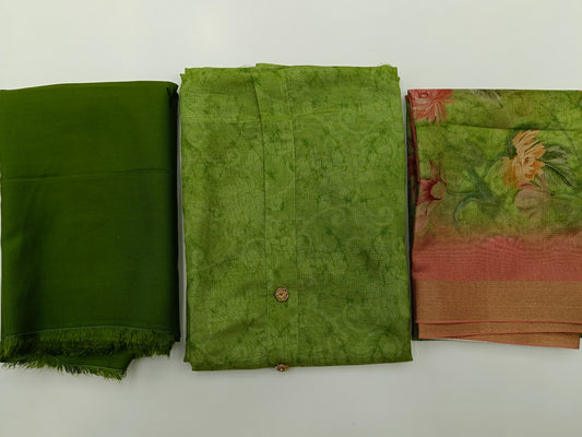 Shimmer Silk Unstitched Salwar Material