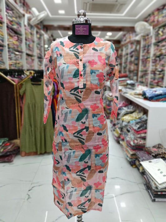 Straight Cut Kurti - AVSK06