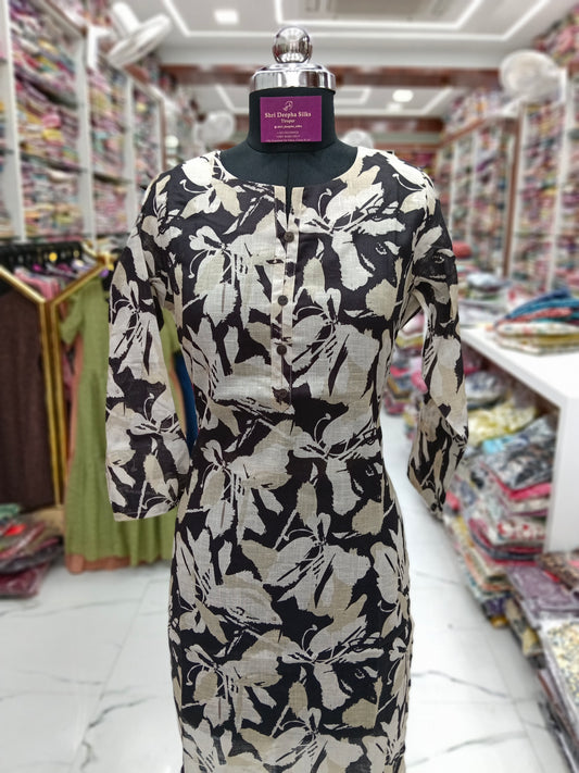 Straight Cut Kurti - AVSK07