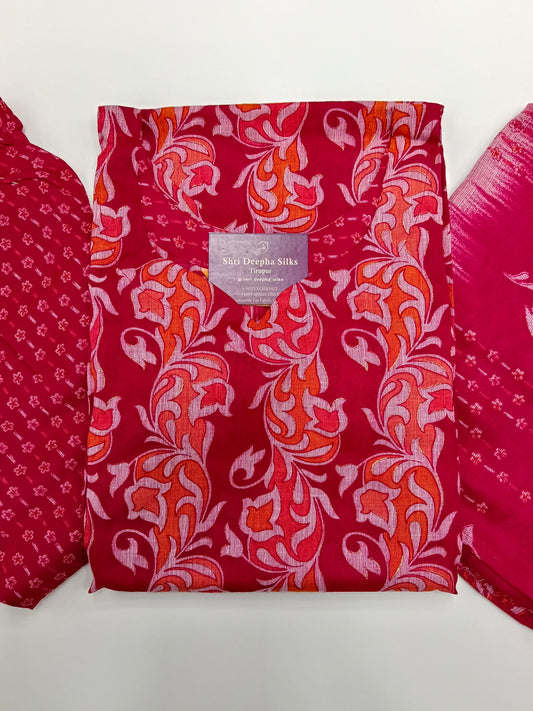 Casual Wear Spun Cotton 3 Pcs Salwar Set - JVSS11