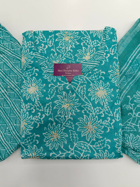 Casual Wear Spun Cotton 3 Pcs Salwar Set - JVSS09