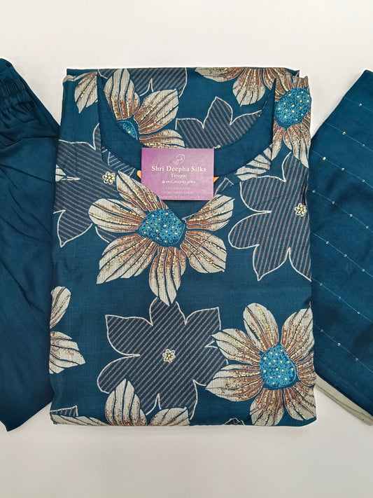 Casual Wear Vatican Silk 3 Pcs Salwar Set - JVSS06