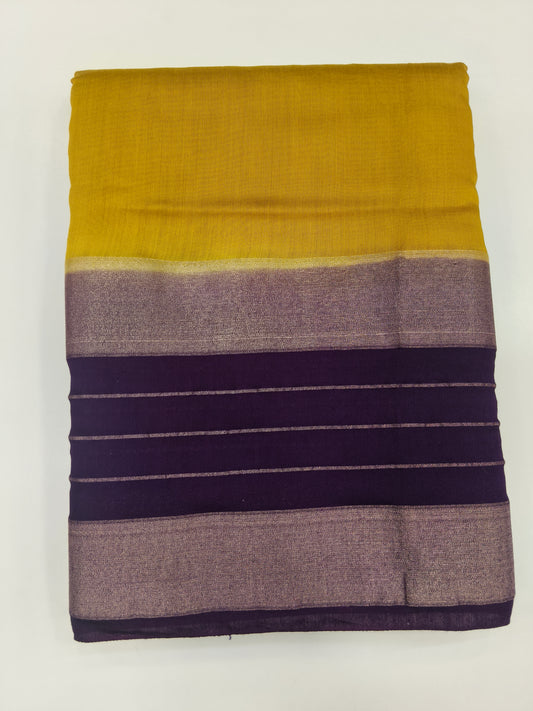 Semi Banarasi Silk Saree