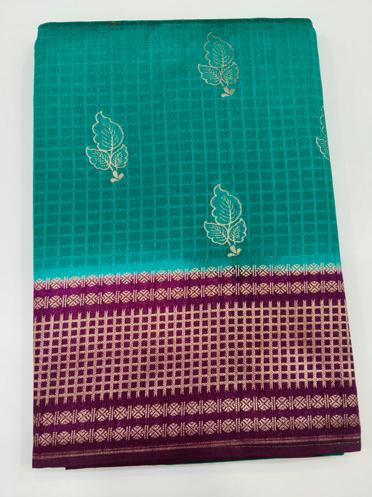 Semi Banarasi Silk Saree