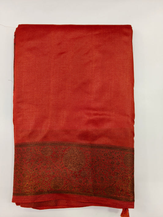 Semi Banarasi Silk Saree