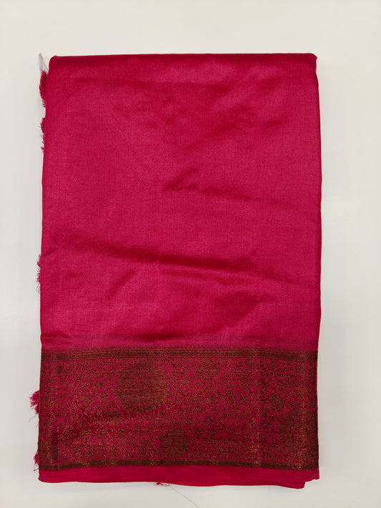 Semi Banarasi Silk Saree