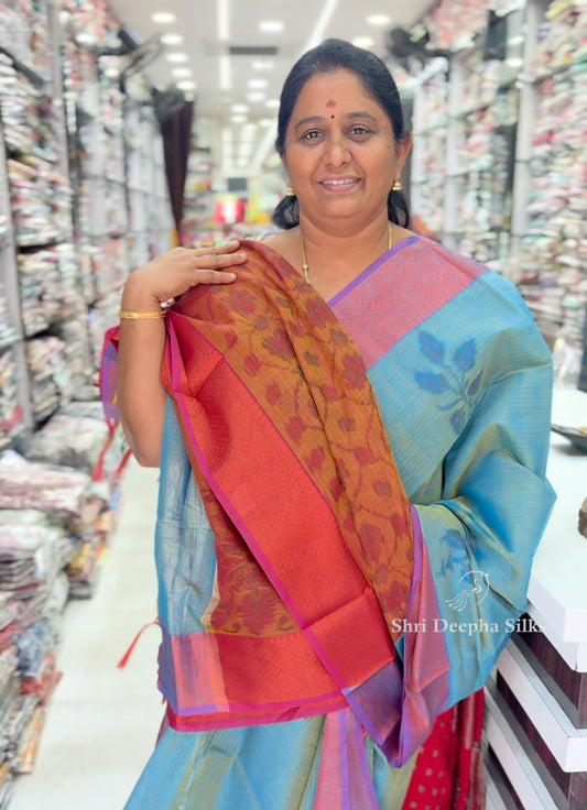 Chanderi Silk Saree - MKSR02