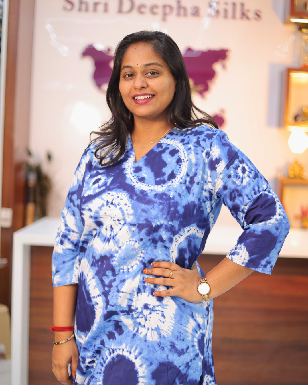 Spun Cotton V Neck Trendy Blue Co Ord Set - RYCS05 Shri Deepha Silks Spun Cotton V Neck Trendy Blue Co Ord Set - RYCS05 Shri Deepha Silks
