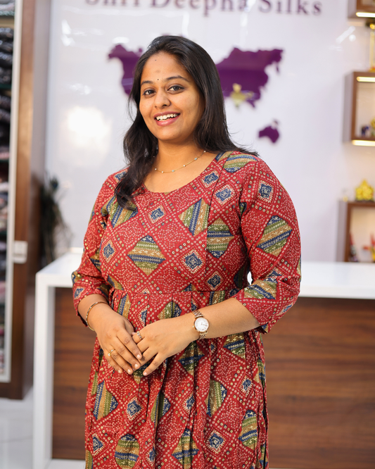 Budget Friendly Feeding Frock - BKFF21