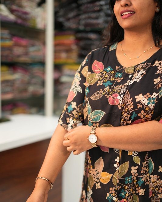 Budget Friendly Plus Size Aline Kurti - PSAK04