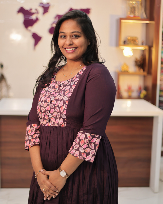 Bridgerton Pastel Wine Silk Maxi - ALMX13