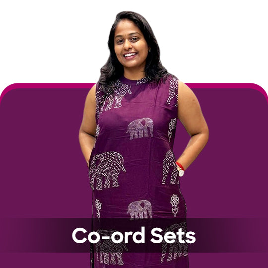 Flat Rs.100/- to Rs.500/- OFFER on Co Ord Set