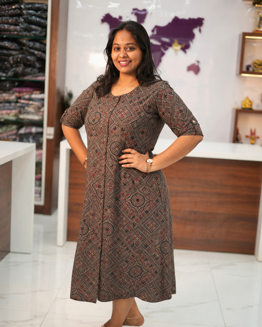 Budget Friendly Plus Size Aline Kurti - PSAK33
