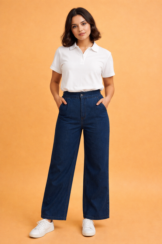 Dark Blue Denim Pant