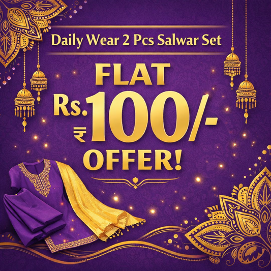 Office Wear Vatican Silk 2 Pcs Salwar Set - JVVS09