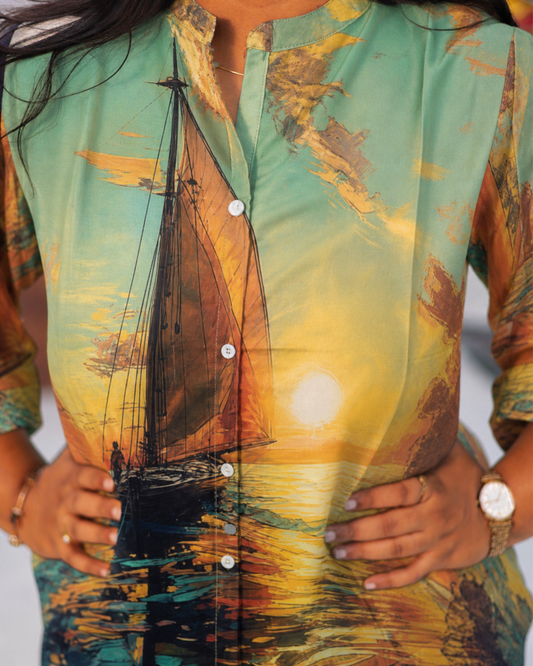 Boho Style Summer Short Top - BKST20