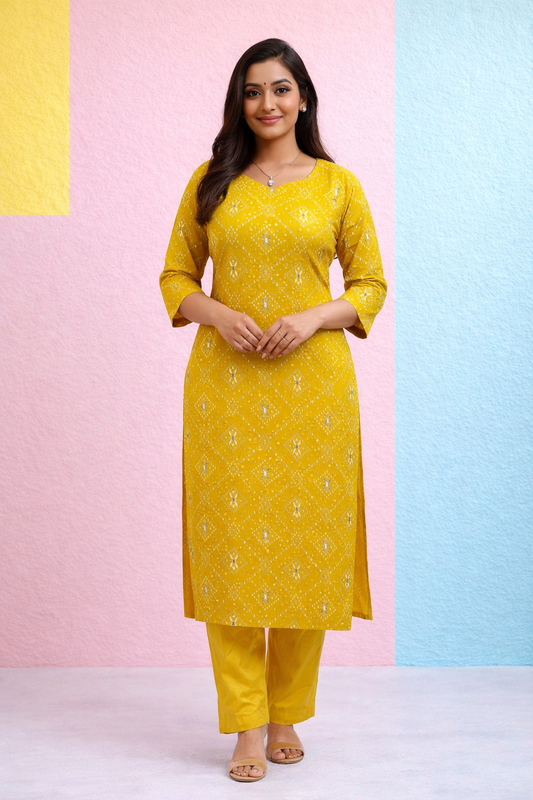 Casual Wear Vatican Silk 3 Pcs Salwar Set - CWSS06