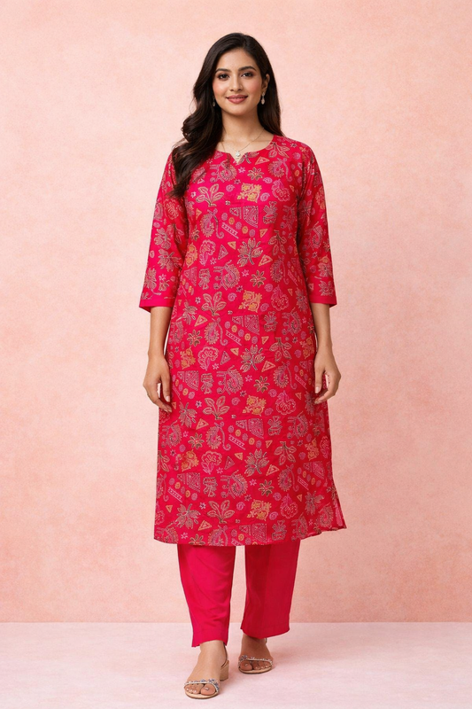 Casual Wear Vatican Silk 3 Pcs Salwar Set - CWSS20