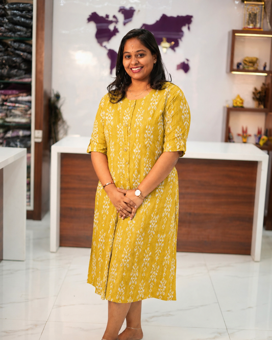 Budget Friendly Plus Size Aline Kurti - PSAK49