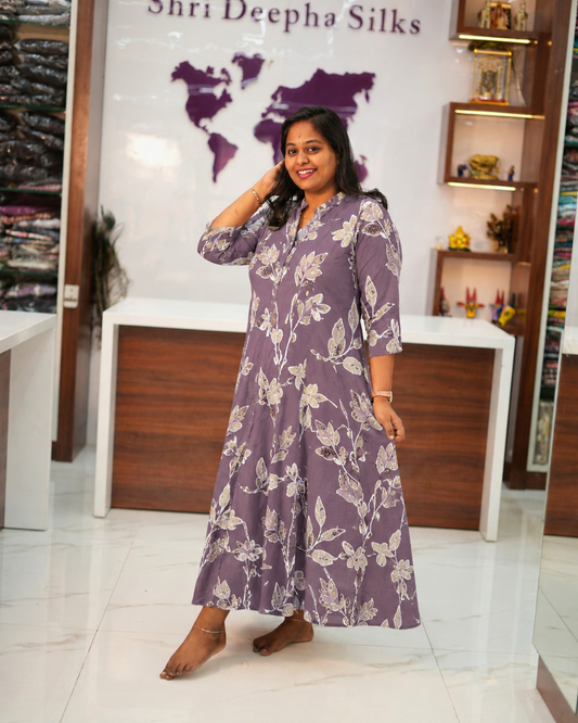 Budget Friendly Plus Size Aline Kurti - PSAK12