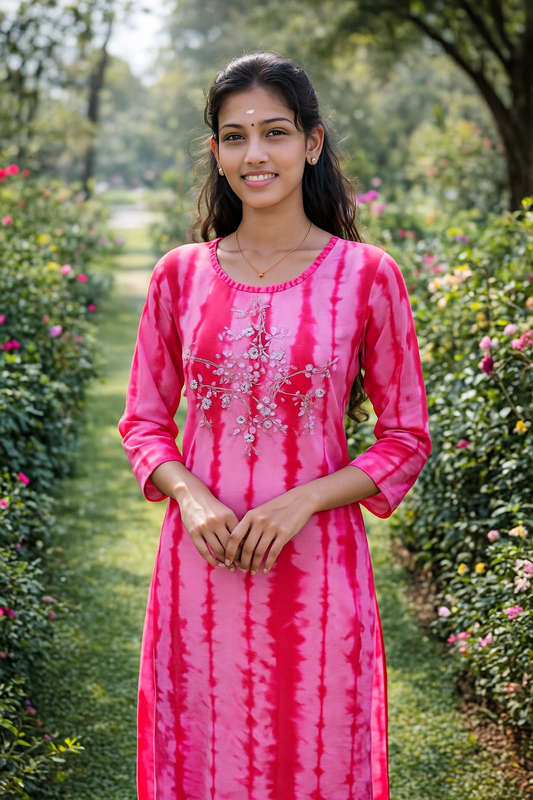 Premium Silk Kurti - PSK01