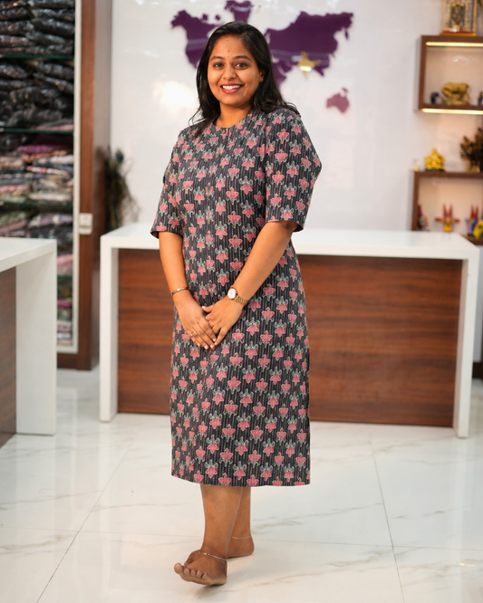 Budget Friendly Plus Size Aline Kurti - PSAK51