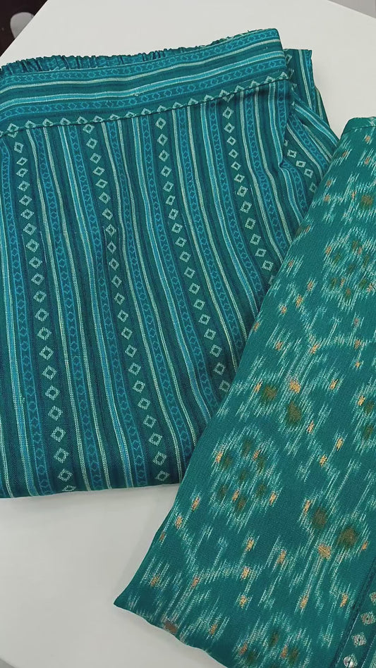 3 Pcs Spun Cotton Salwar Set