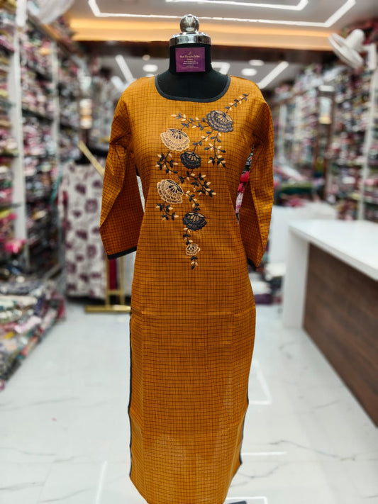 Spun Cotton Budget Kurti - NBK